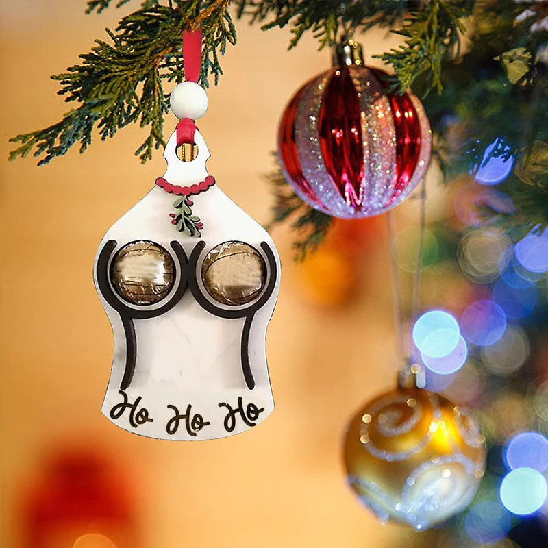 Funny Couples Christmas Ornament🤣