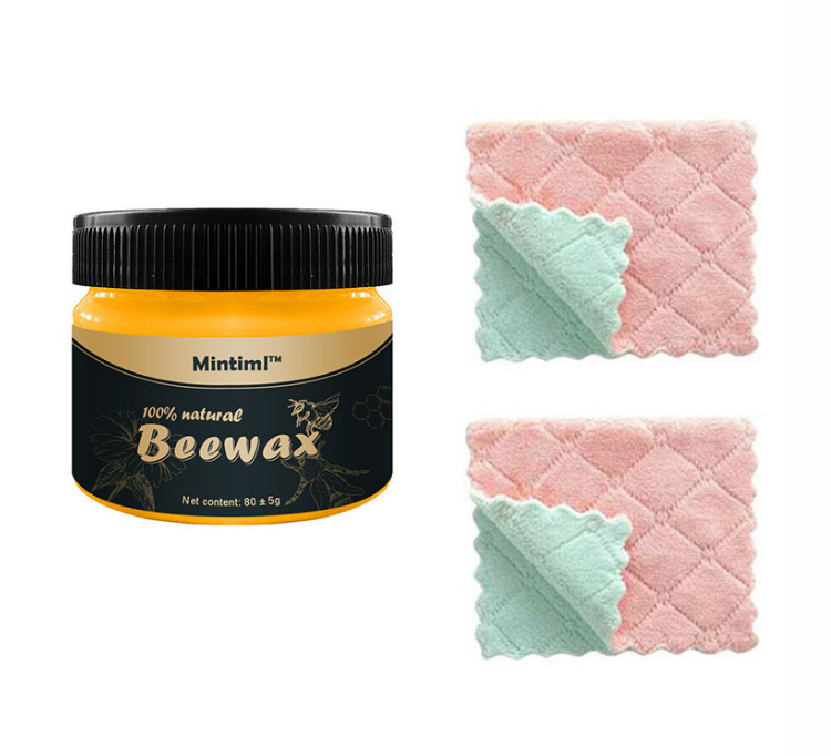 🔥Last Day 50% OFF - Wood Seasoning Beeswax Household Polishing (Free Sponge)✨