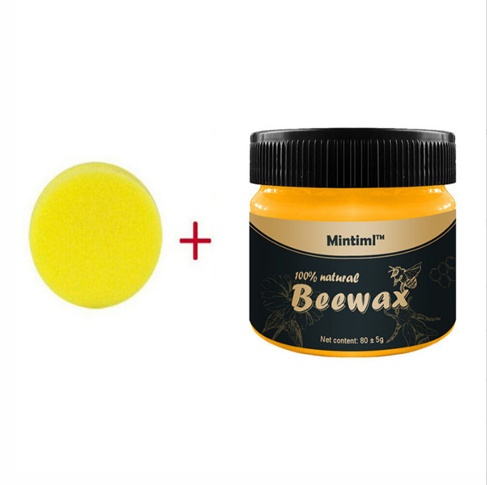 🔥Last Day 50% OFF - Wood Seasoning Beeswax Household Polishing (Free Sponge)✨