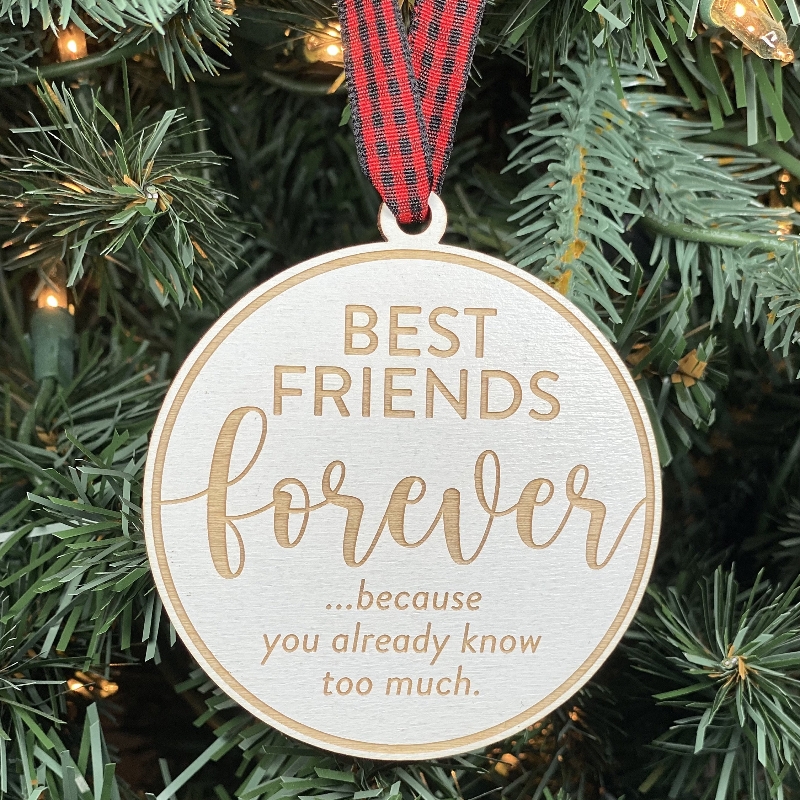 🎄Christmas Promotion🎄-Christmas Tree Ornaments-We Are More Than Friends