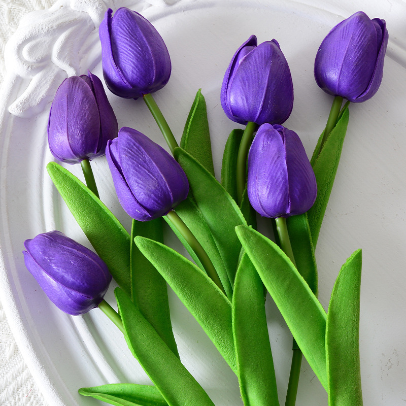 🌷Outdoor Artificial Tulip Flowers - 1 Bundle Of 7 PCS