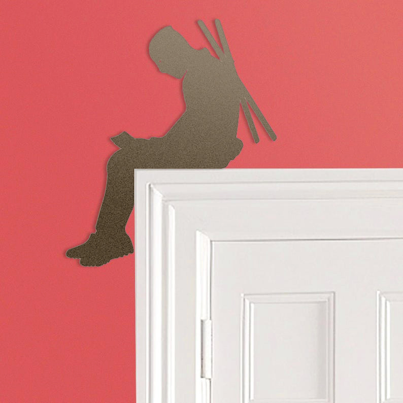 Deadpool Door Frame Topper Metal