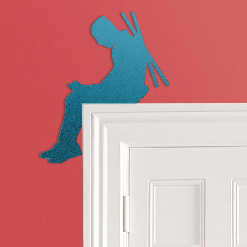 Deadpool Door Frame Topper Metal