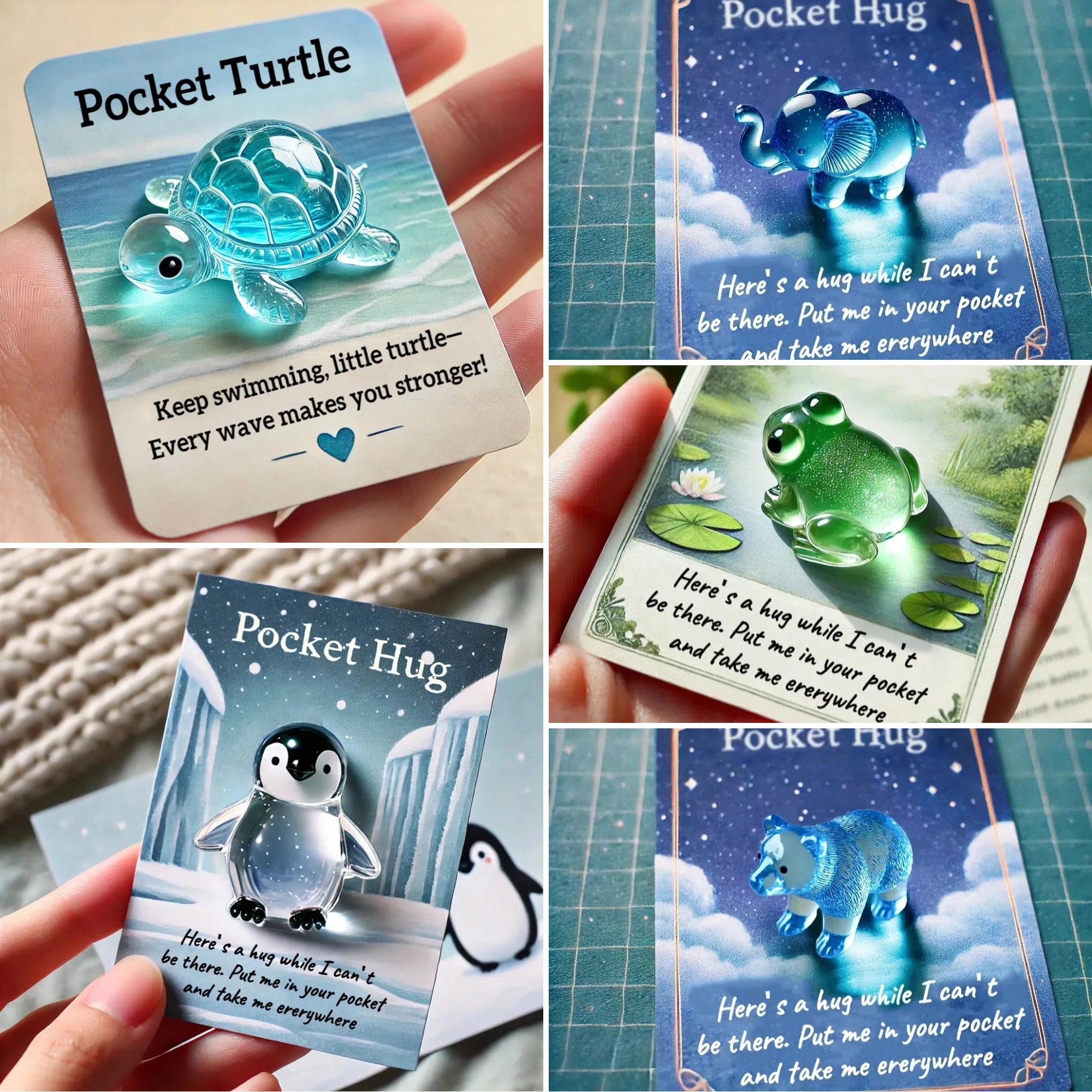 💖🎁Animal Pocket Hug Gifts