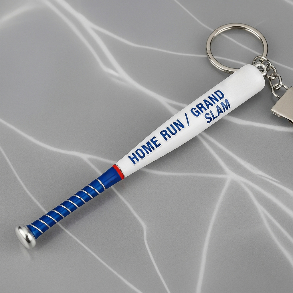 ⚾ New York Baseball Spirit Mini Bat Keychain