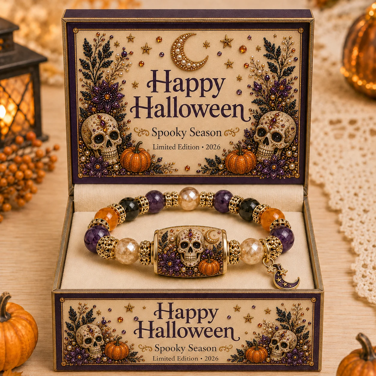 🎃 Halloween Night Collection Bracelet — Limited Edition