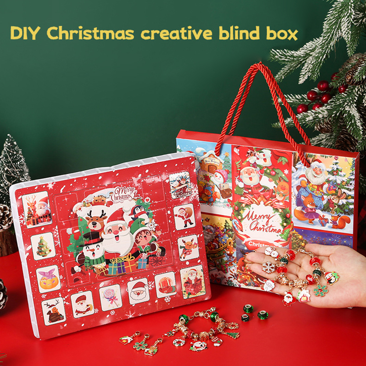 ❤Hot Sale❤ - Christmas Advent Bracelet DIY Set🌟