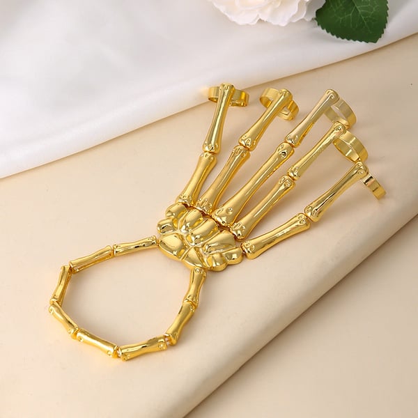 Skull Skeleton Hand Bracelet