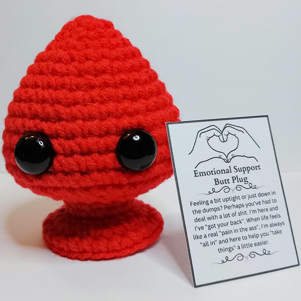 Emotional Support Butt Plug