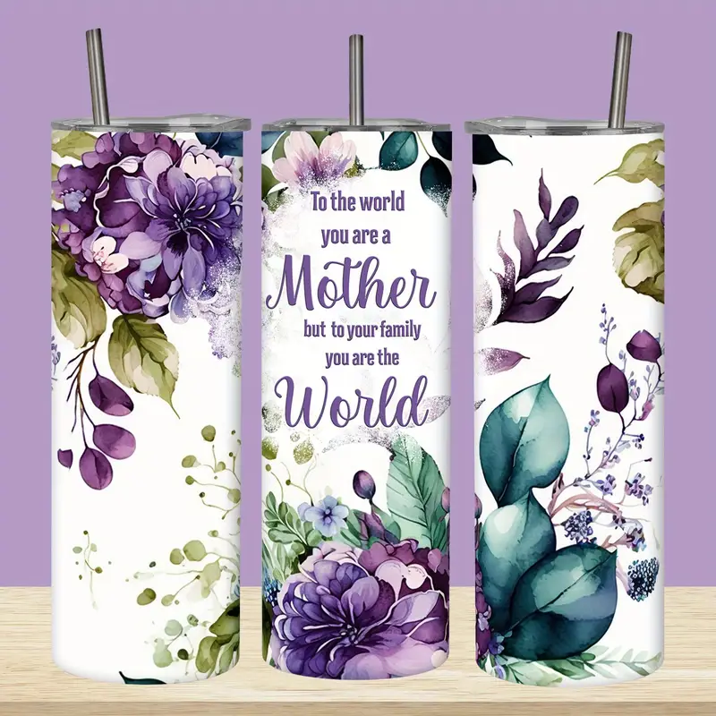‌Blooming Love, Lasting Warmth 💐 | 20oz Stainless Steel Tumbler