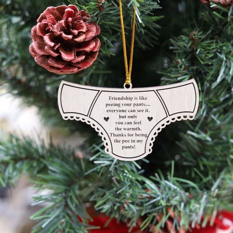 Funny Christmas Ornament