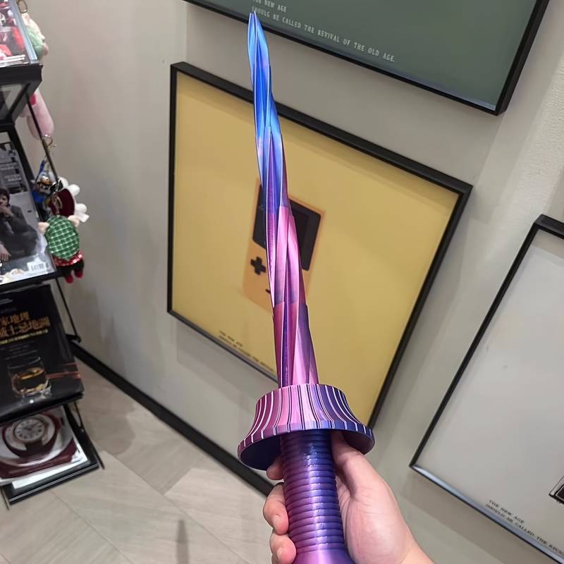 3D Printing Gravity Retractable Sword