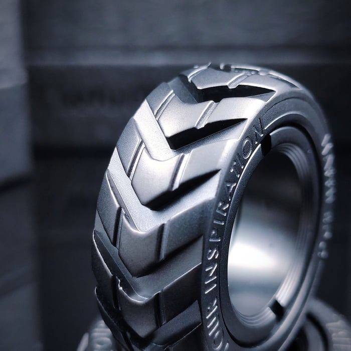 Stainless Steel Motorcycle Tire Fingertip Ring