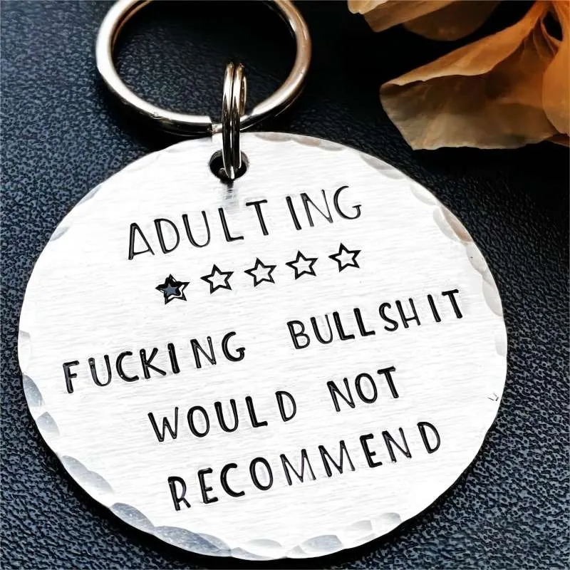 ✨Funny Engraved Keychain - 🔥Buy 3 Get 1 Free🔥