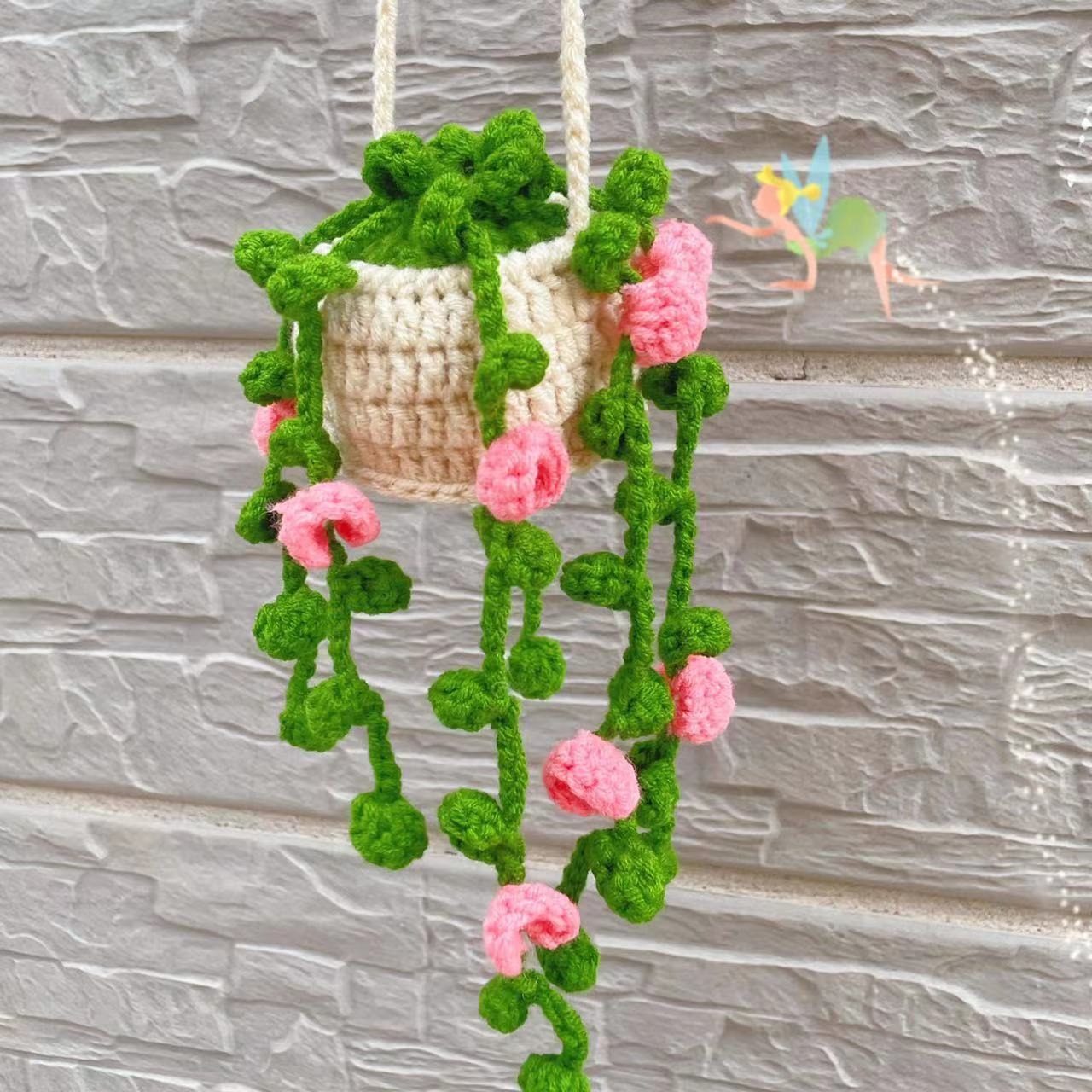 🌹Pure Hand-Woven Flower Hanging Pendant🎁