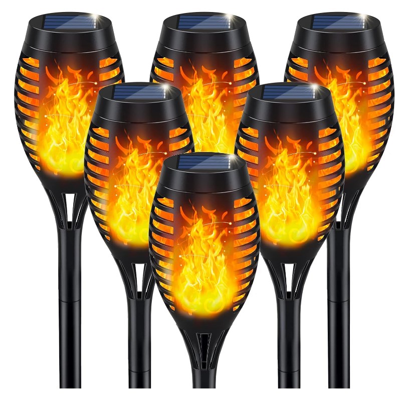❤️HOT SALE❤️Halloween Outdoor Solar Flame Light