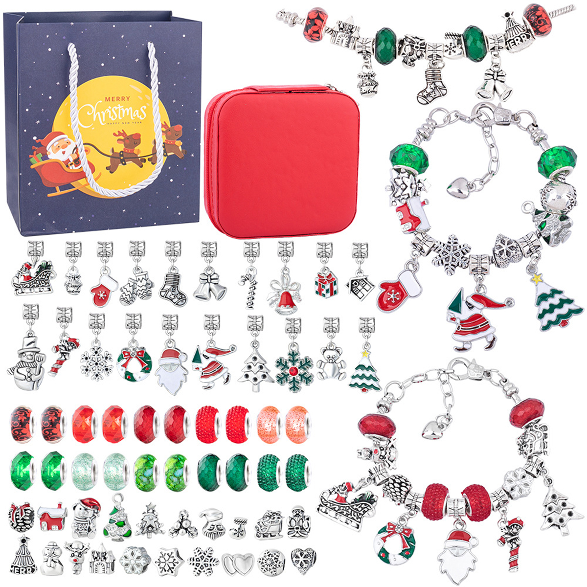 ❤Hot Sale❤ - Christmas Advent Bracelet DIY Set🌟