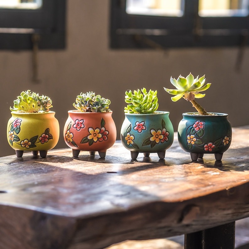🔥Hot Sale--Exquisite Plant Pots🍀