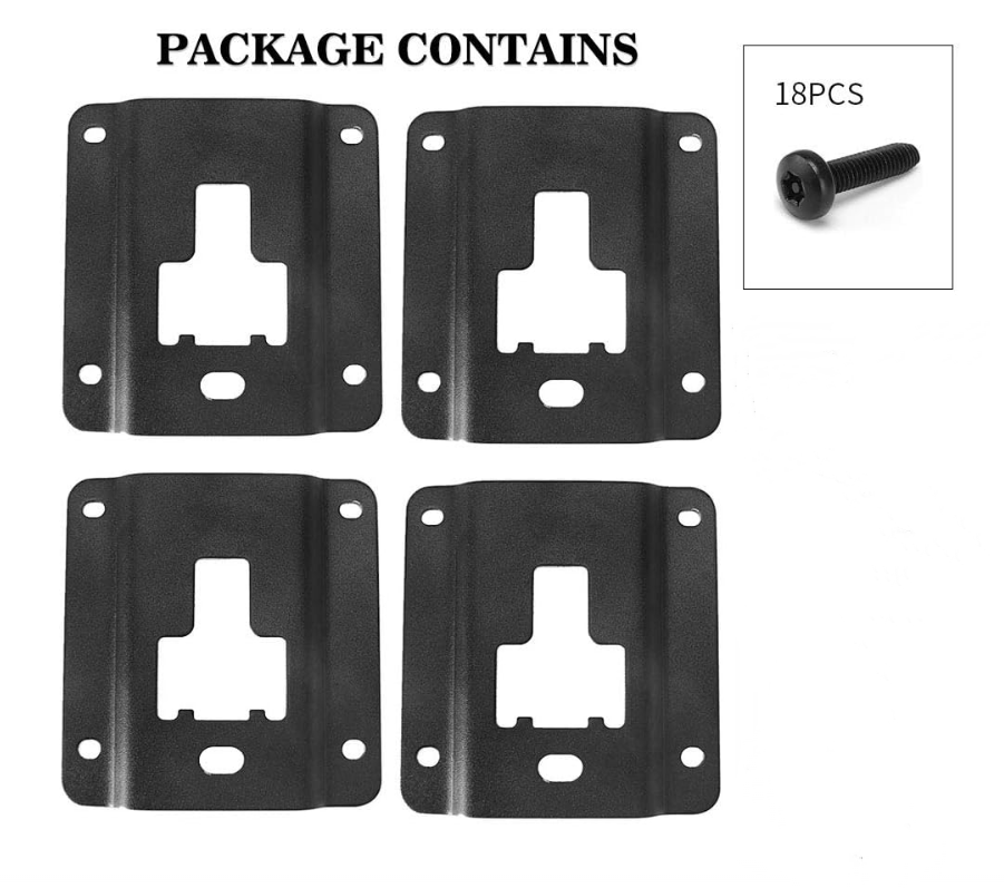 🔥 HOT SALE 🔥 Box Link Tie Down Brackets Bed Load Hook Reinforcement Panel