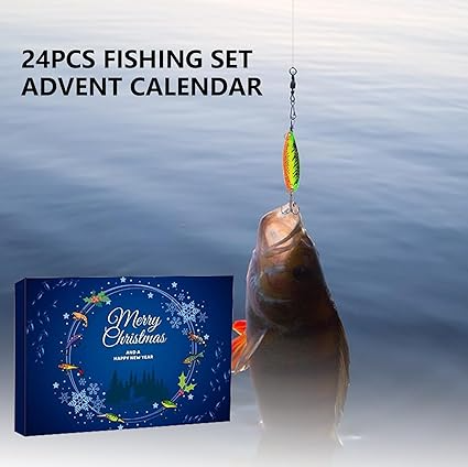 🎅Early Christmas 49%OFF🎅24Pcs Fishing Lures Christmas Advent Calendar