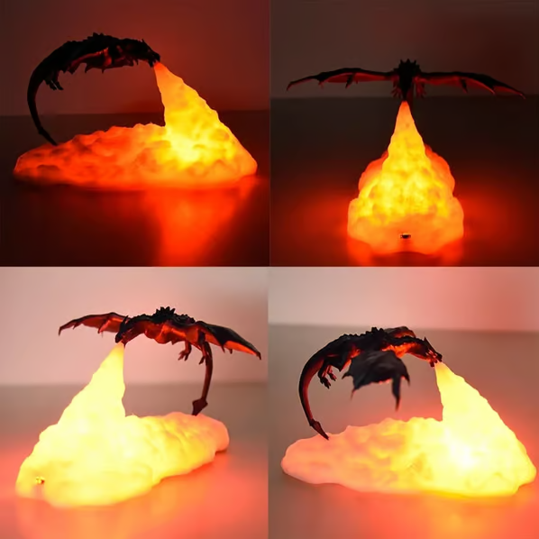 🐲Hot Sale 49%OFF🐲 Fire-Breathing Dragon Lamp