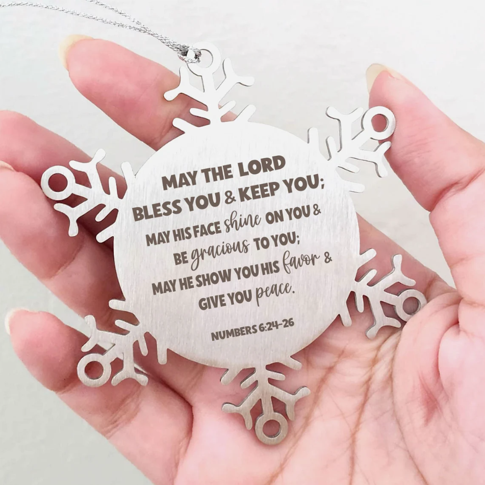 🎅Early Christmas 49%OFF🎅 May The Lord Bless You And Keep You Ornament