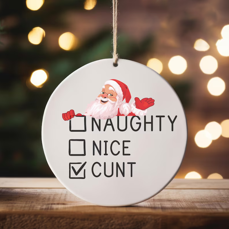 🎅Early Christmas 49%OFF🎅 Funny Adult Christmas Ornament