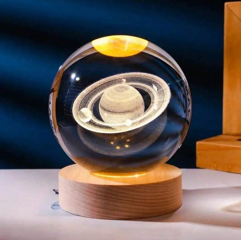 Galaxy Crystal Lamp