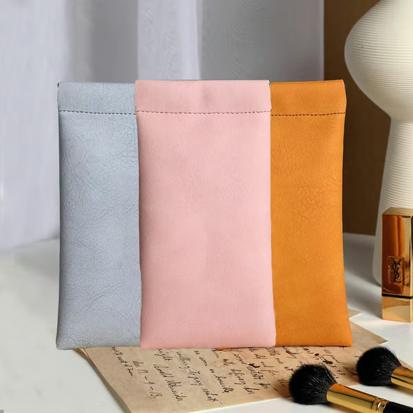 🔥LAST DAY 50% OFF🔥Snap Closure Leather Organizer Pouch