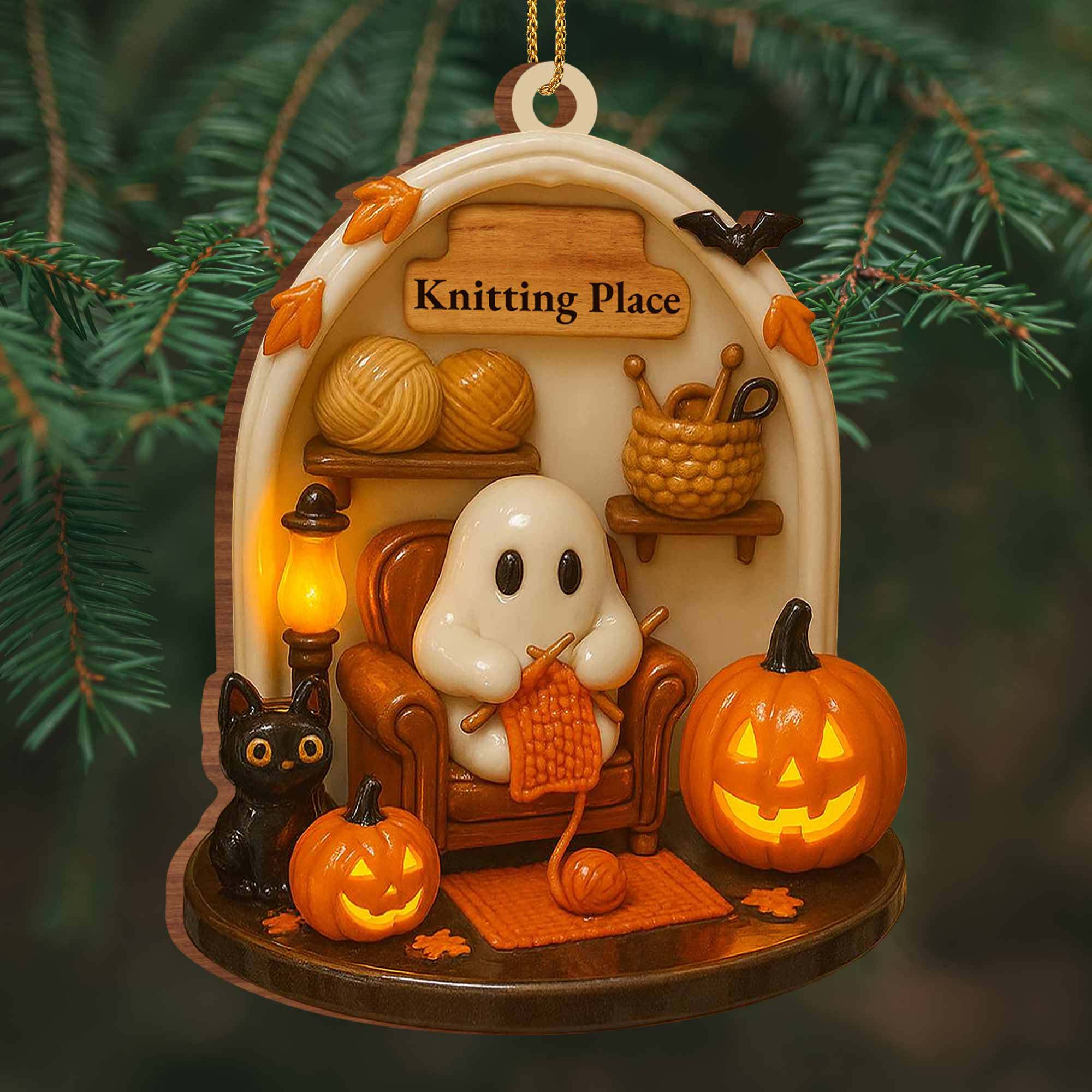 👻 Halloween Spooky Ornament 🎃