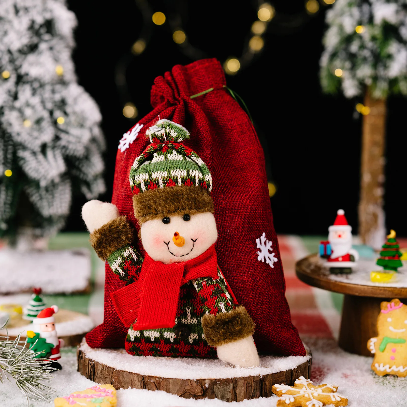 3D Drawstring Christmas Bags🎅