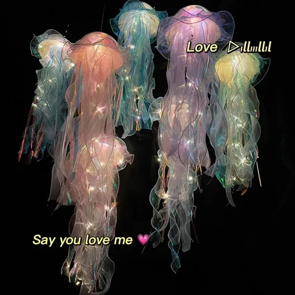 🎁Christmas Gift - Party Jellyfish Atmosphere Decor Night Light