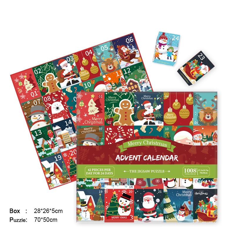 🎄Christmas Advent Calendar Jigsaw Puzzle - Buy 2 Free Shipping