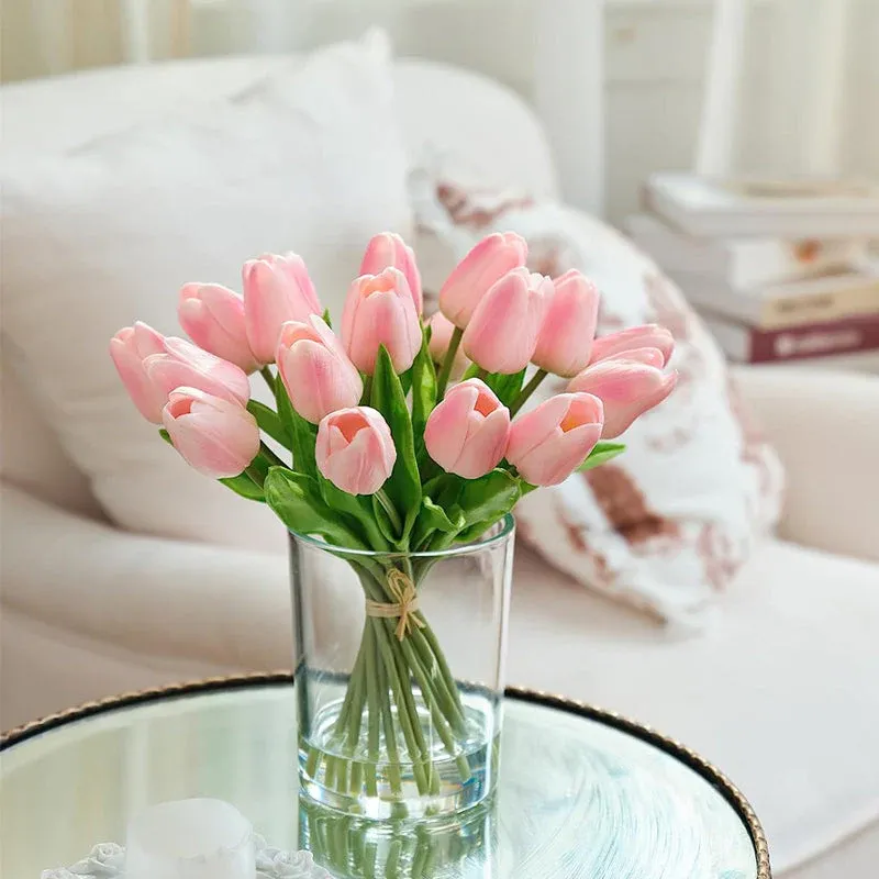 🌷Outdoor Artificial Tulip Flowers - 1 Bundle Of 7 PCS