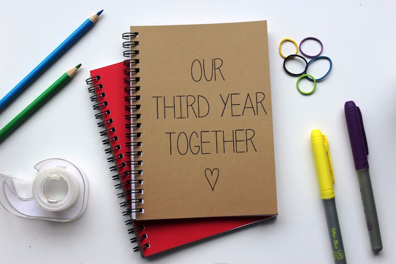 📓Journal-Our First/ Second/ Third Year Together