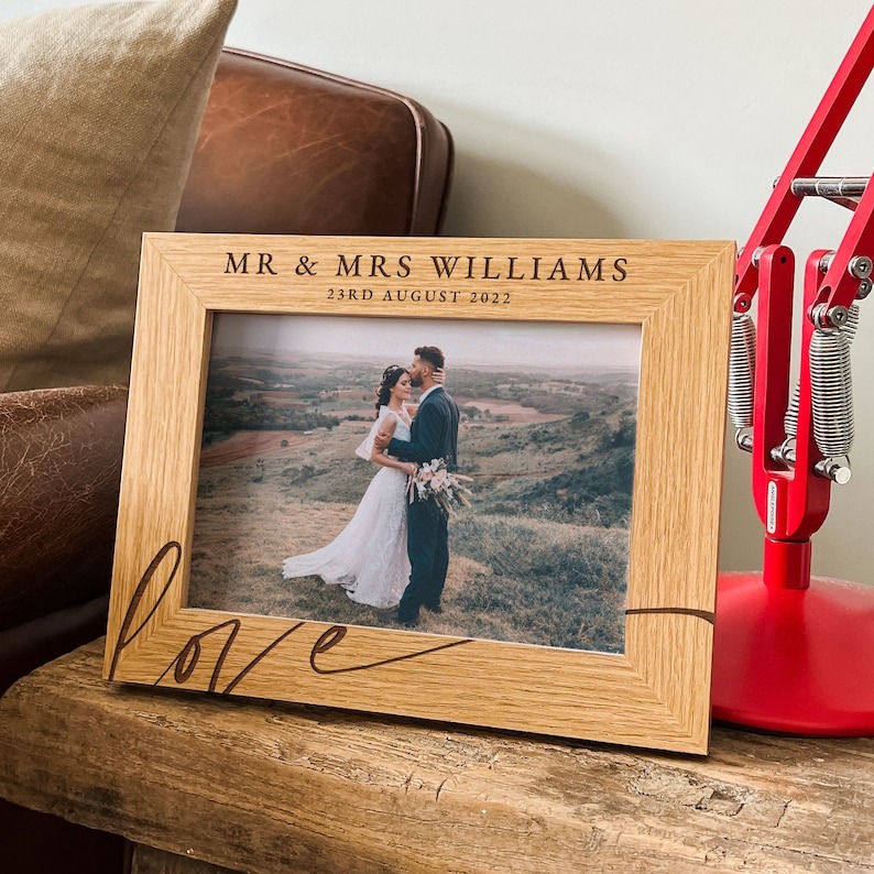Personalized commemorative photo frame🥰