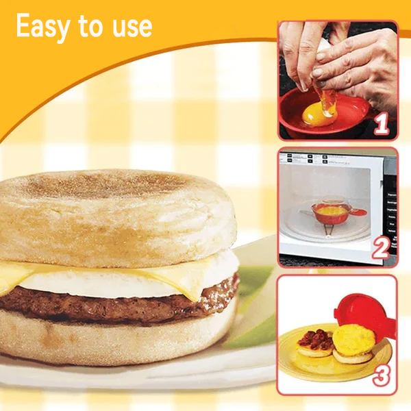 🍳🎁EggWich Microwave Egg Cooker