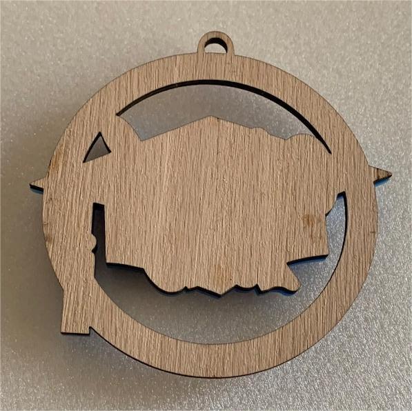 🎓2024 Graduation Wooden Medal Pendant🏅