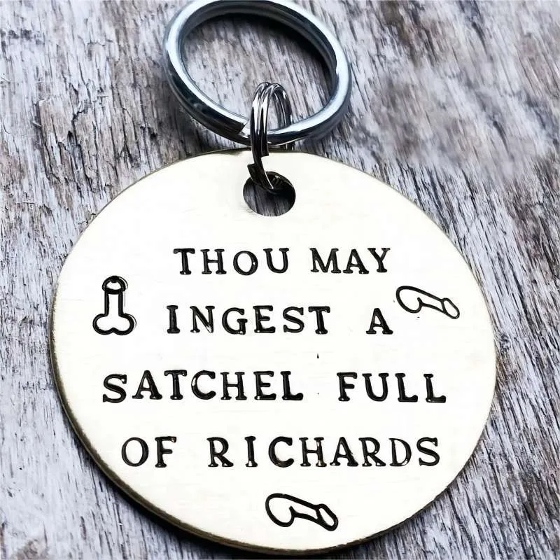 ✨Funny Engraved Keychain - 🔥Buy 3 Get 1 Free🔥