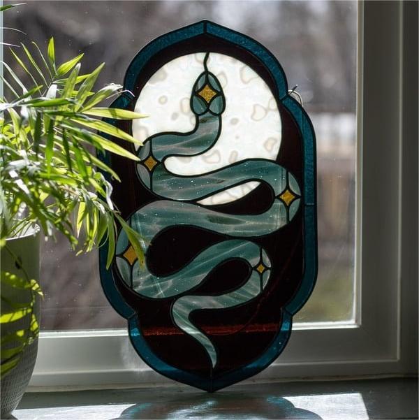 ☀Stained Sun Catcher Window Ornaments