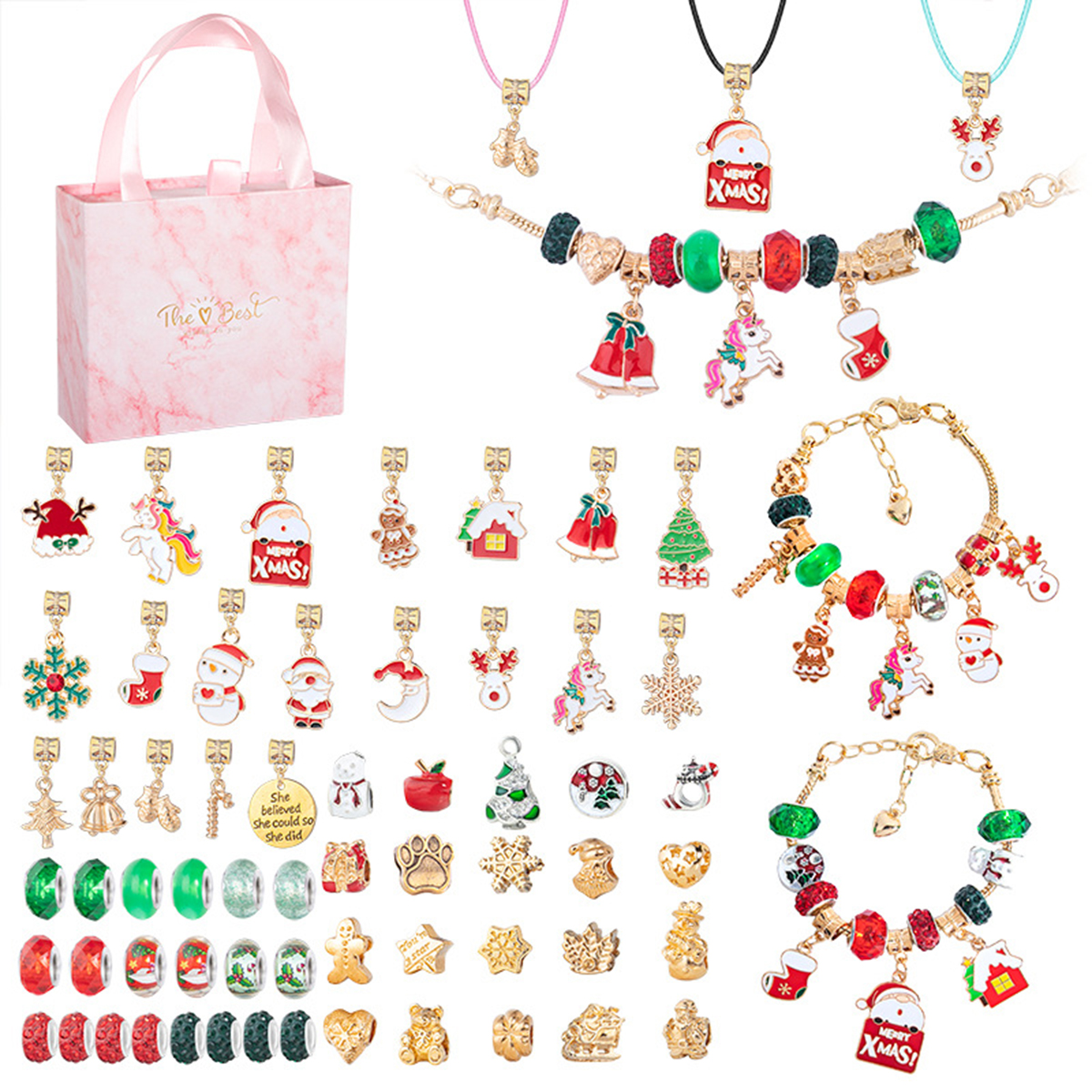 ❤Hot Sale❤ - Christmas Advent Bracelet DIY Set🌟