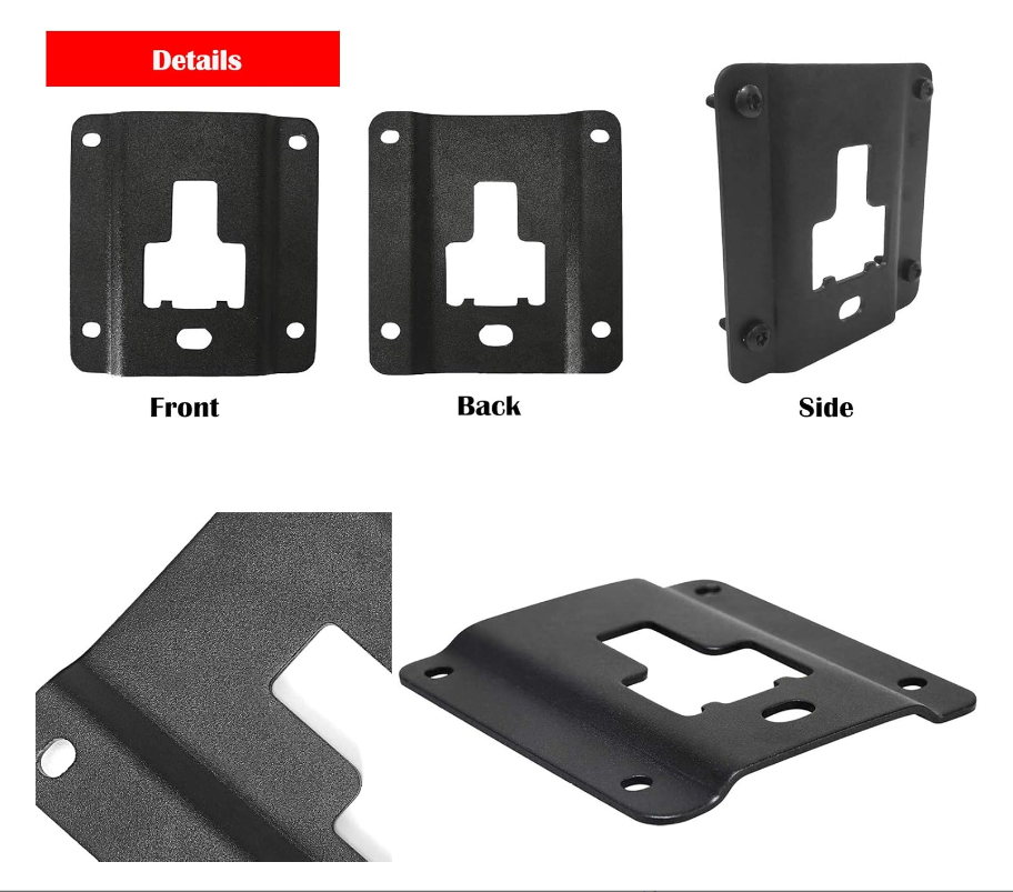 🔥 HOT SALE 🔥 Box Link Tie Down Brackets Bed Load Hook Reinforcement Panel