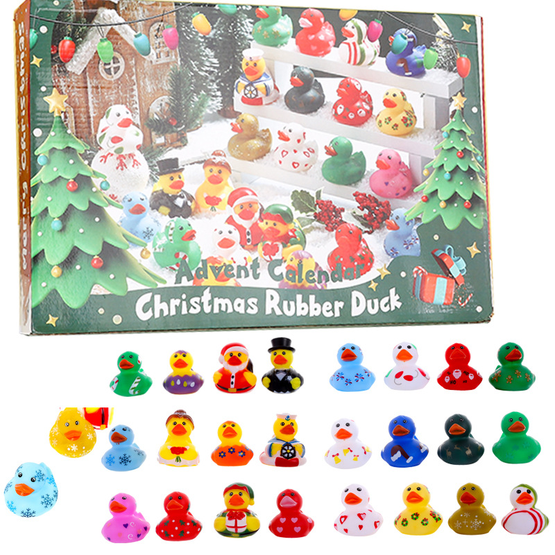 🎅Early Christmas 49%OFF🎅2024 Advent Calendar Christmas Rubber Ducks
