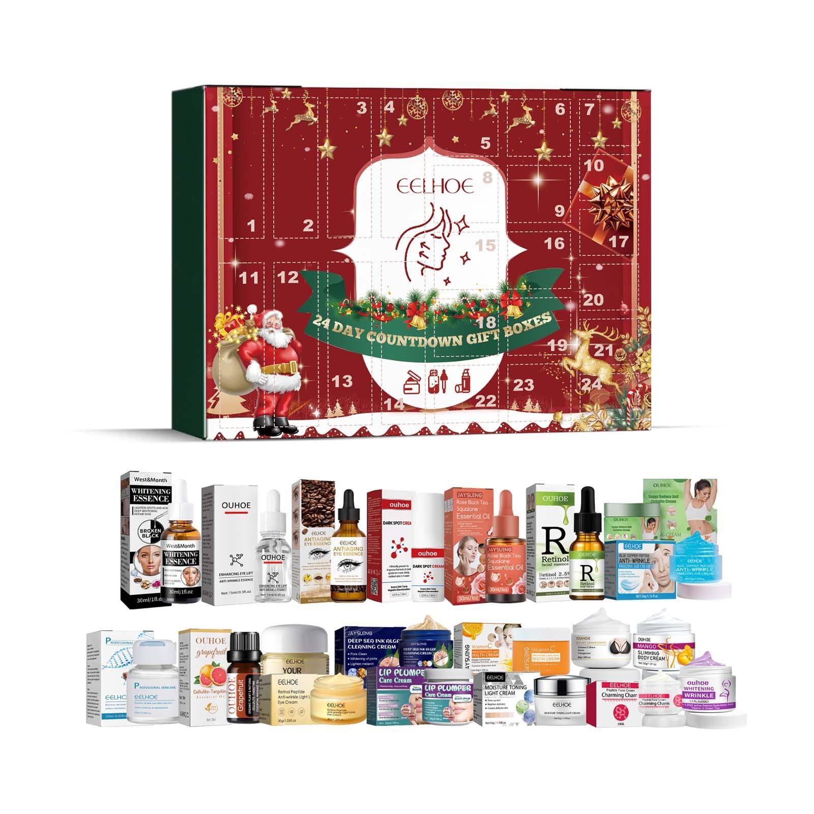 Last Day 70% OFF 2024 Personal Skin Care Makeup Advent Calendar 