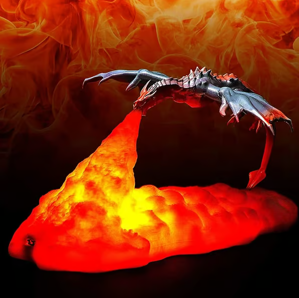 🐲Hot Sale 49%OFF🐲 Fire-Breathing Dragon Lamp