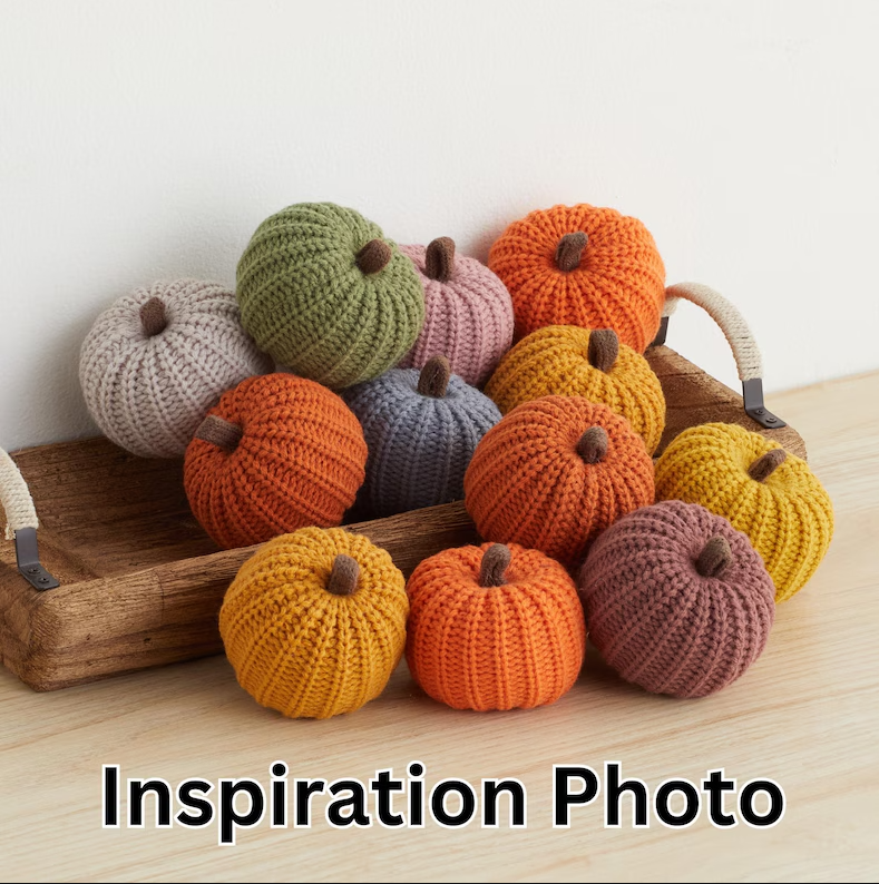 🍁Early Festival 49%OFF🍁 Knit Pumpkins Set of 3