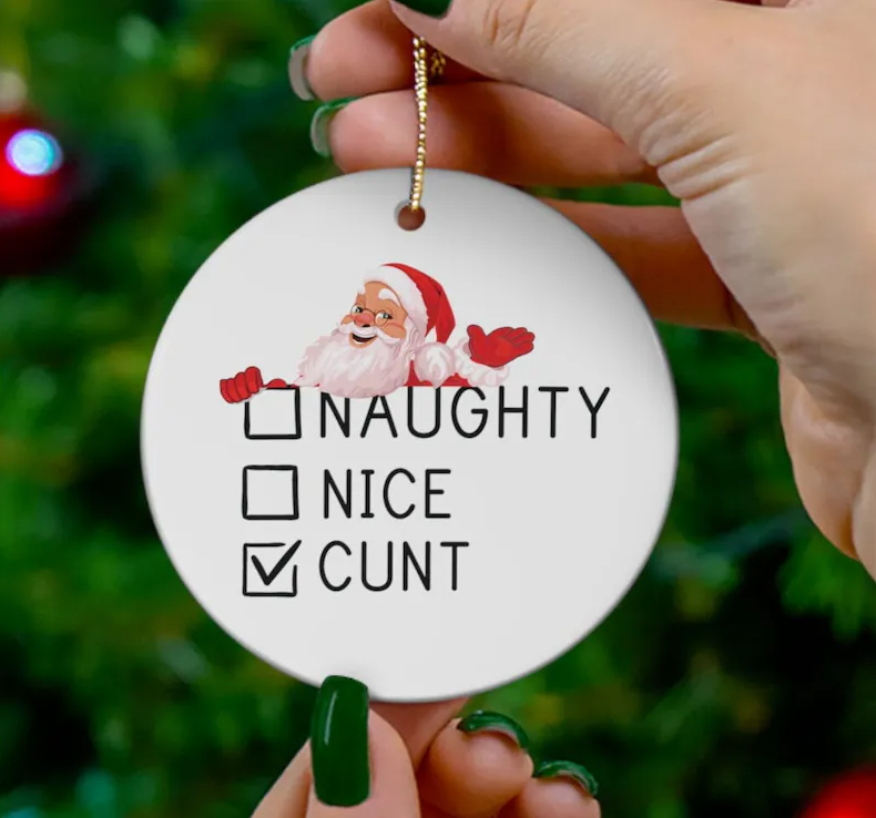 🎅Early Christmas 49%OFF🎅 Funny Adult Christmas Ornament