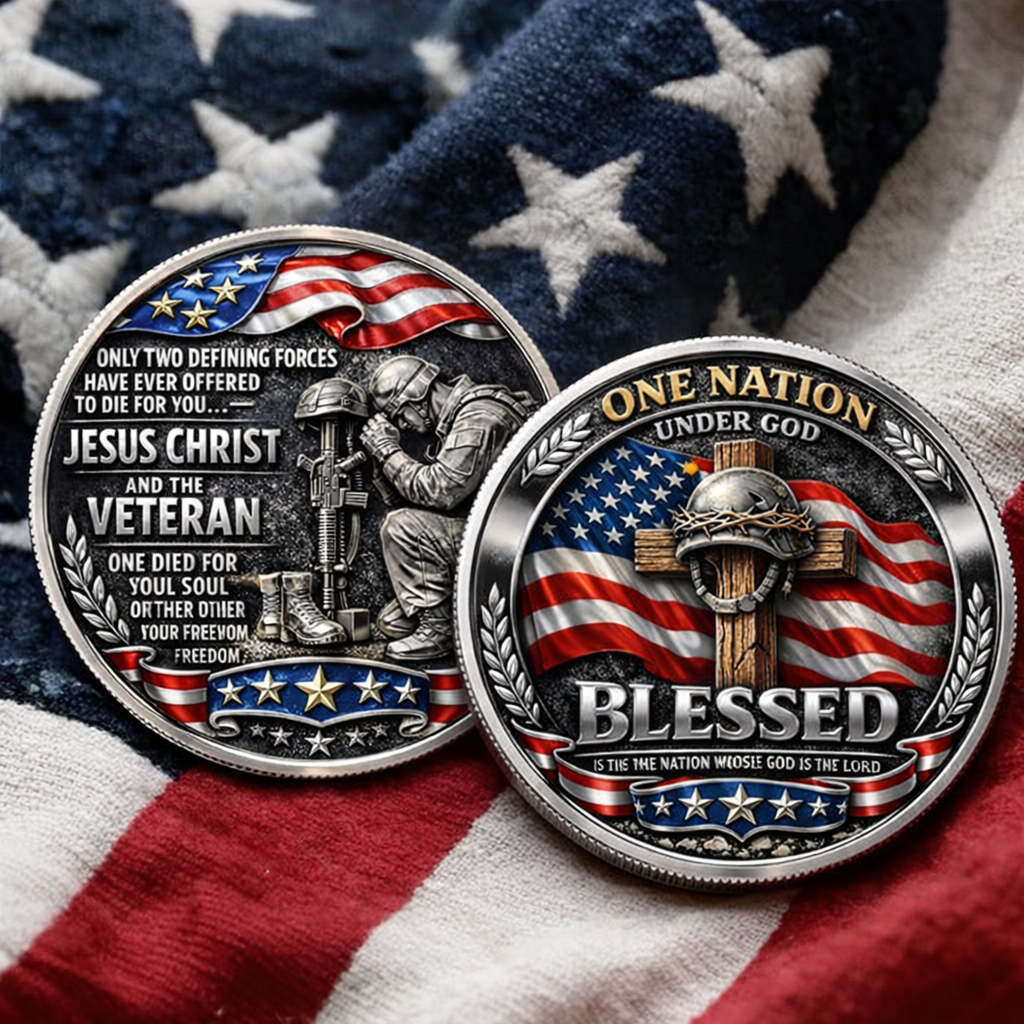 Jesus Christ & Veteran Tribute Coin