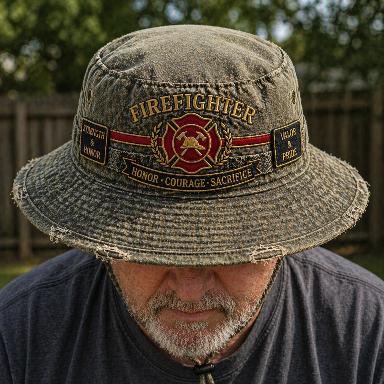 🚒🥇For Those Who Run In – Firefighter Boonie Hat