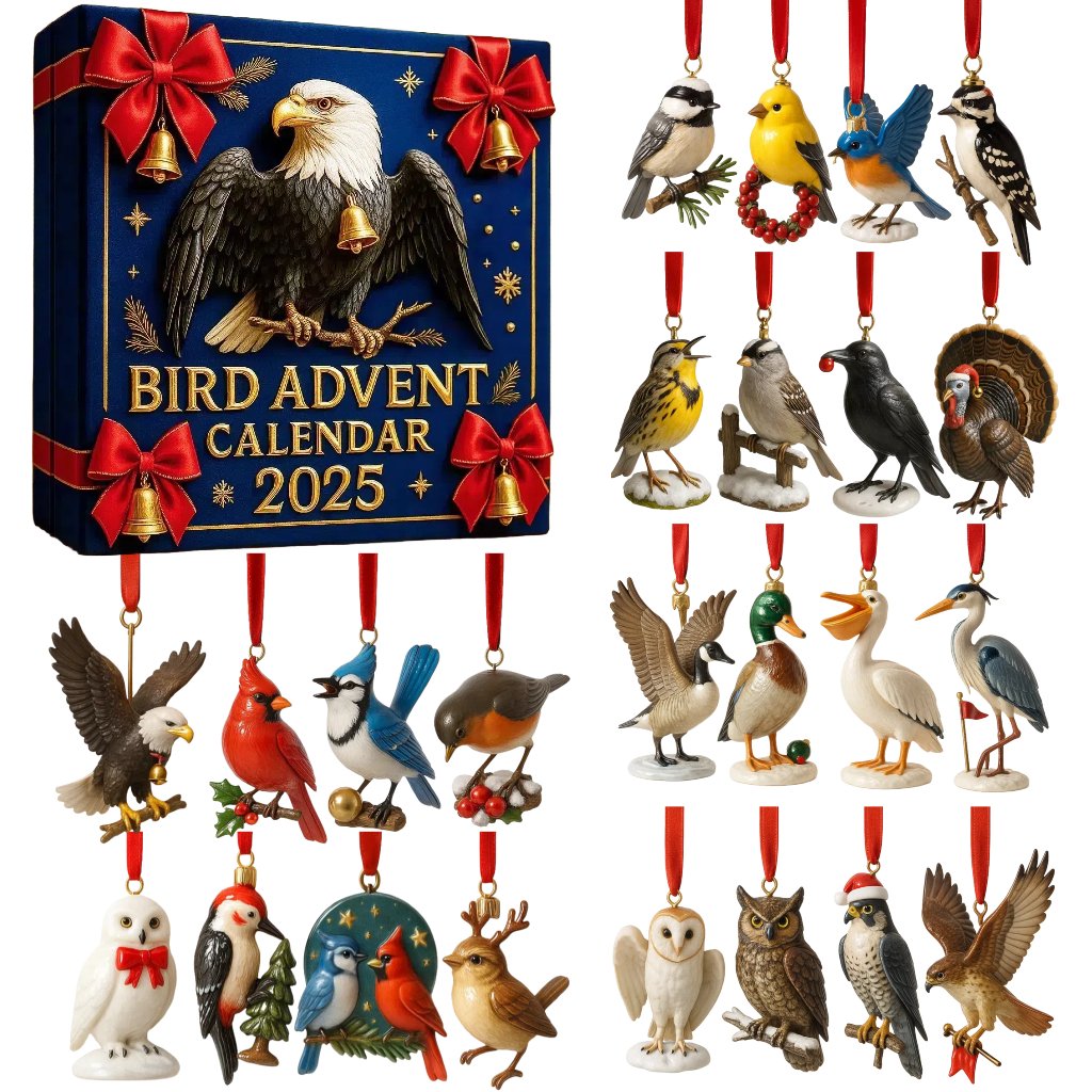 🦅🎁2025 Bird Advent Calendar
